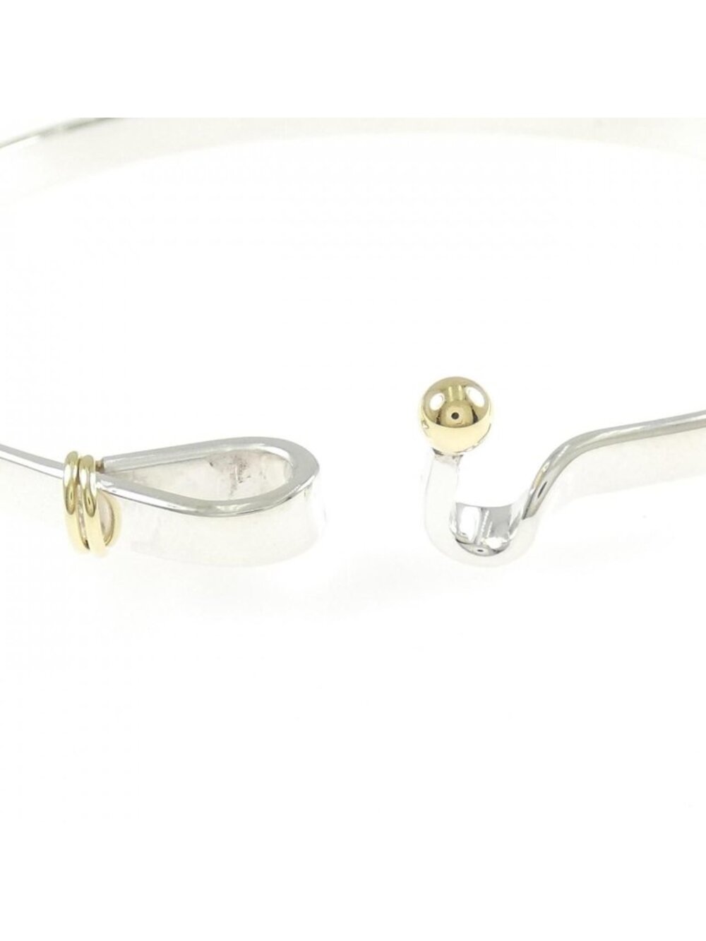 Tiffany & Co Vintage Hook & Eye Bangle Bracelet - Gem